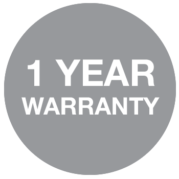 1-Year Warranty