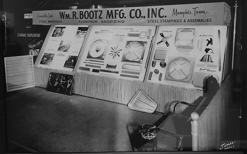 Wm R. Bootz Vintage Display
