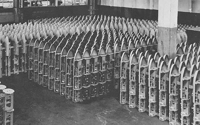 Military Bomb Canisters